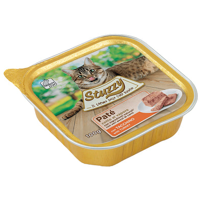 Ushqim i lëngëshëm për mace, Stuzzy Turkey Pate, 100 gr.