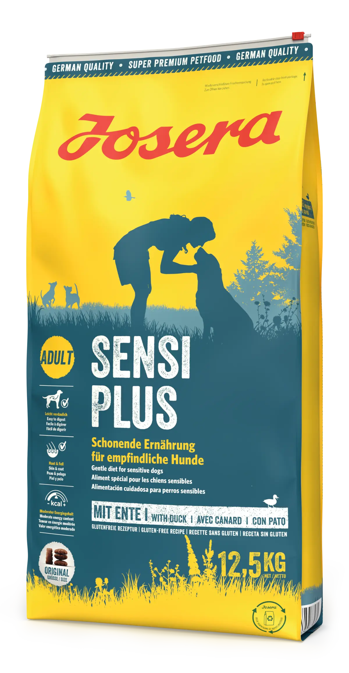 Ushqim i thatë për qen, JOSERA SENSI PLUS, 12.5 KG